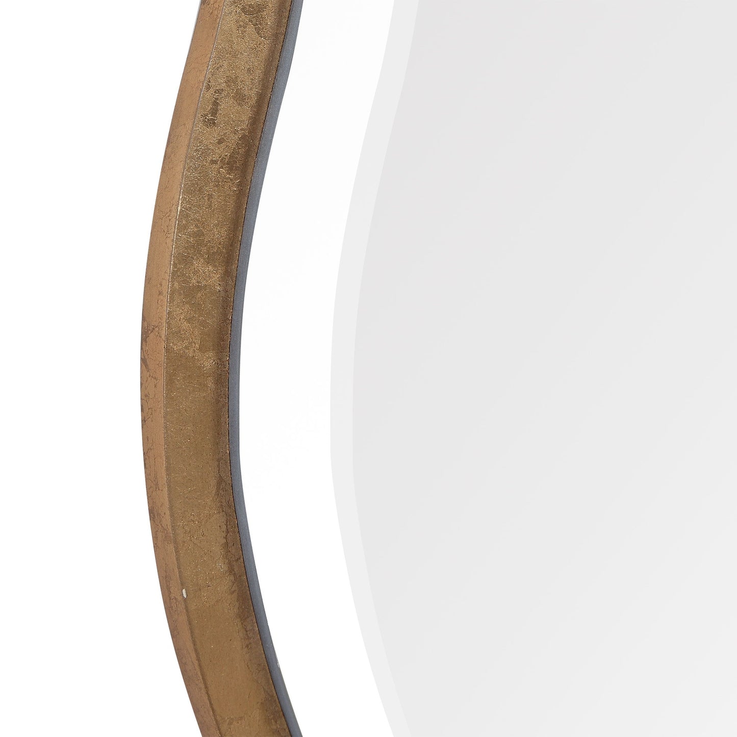 Aneta - Round Mirror - Gold