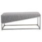 Uphill Climb - Geometric Bench - Pearl Silver