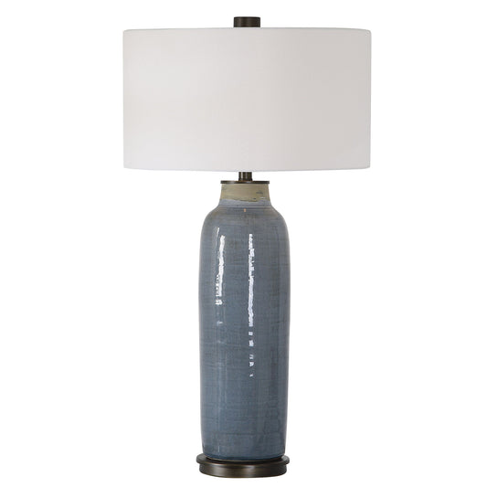 Vicente - Slate Table Lamp - Blue