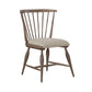 Americana Farmhouse - Upholstered Seat Windsor Chair (RTA) - Light Brown