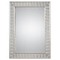 Lanester - Leaf Mirror - Silver