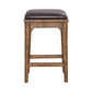 Ashford - Upholstered Console Stool - Light Brown