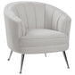 Janie - Mid-Century Accent Chair - White