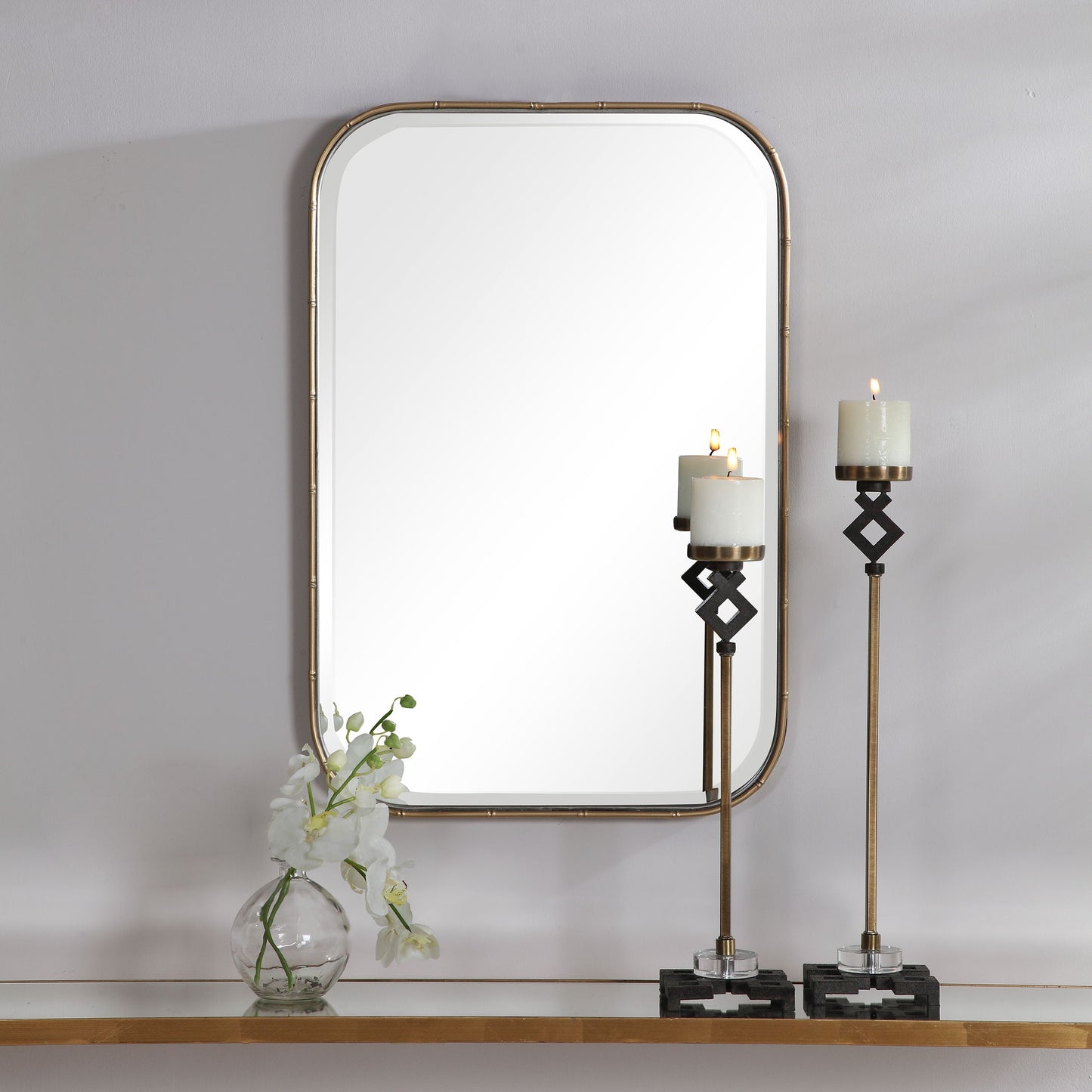 Malay - Vanity Mirror - Gold