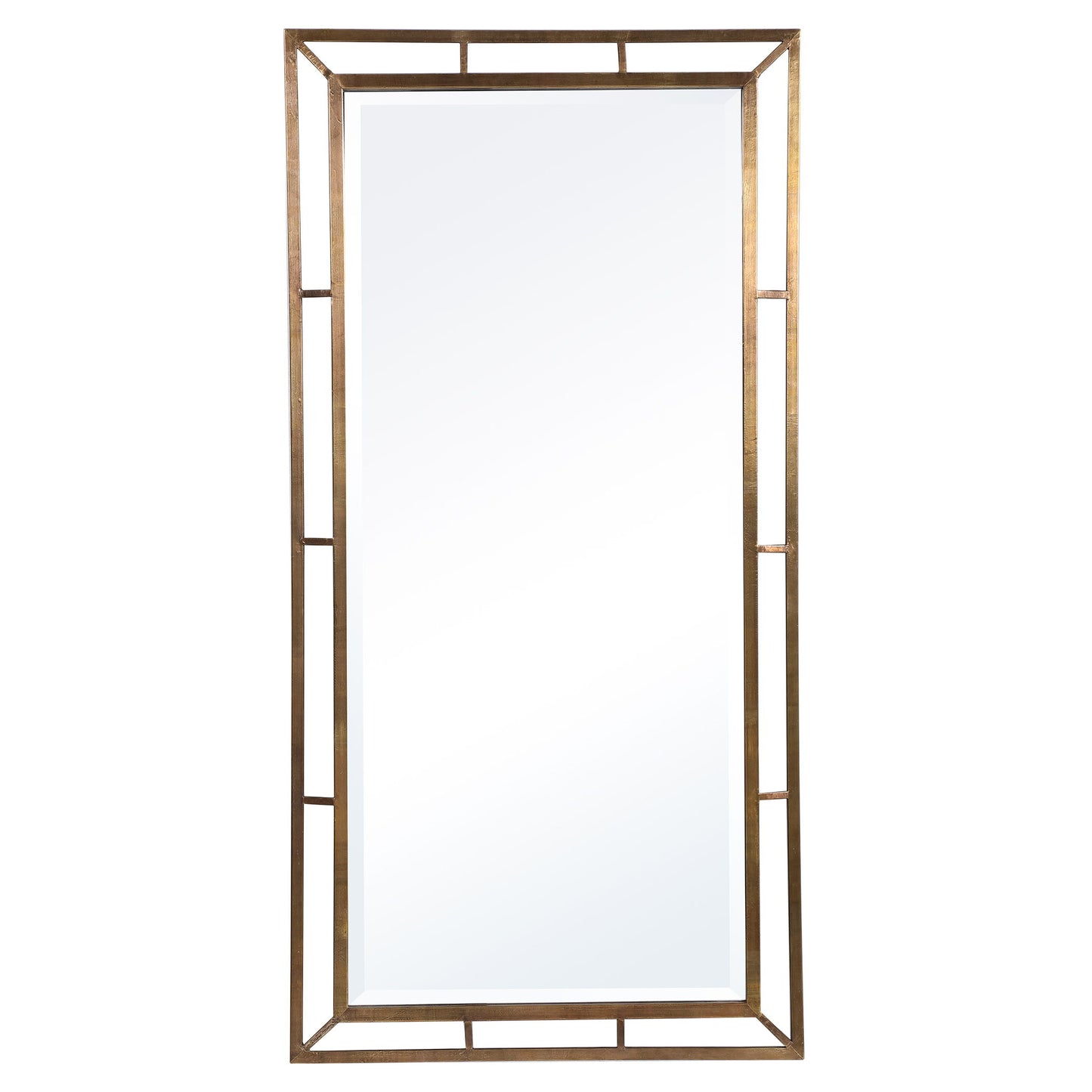 Farrow - Copper Industrial Mirror - Gold