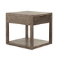 Bartlett Field - End Table - Gray