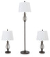 Brycestone - Bronze Finish - Metal Lamps (Set of 3)