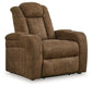 Wolfridge - Brindle - Power Recliner/Adj Headrest