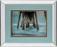 Surf By Bill Carson Photography - Mirror Framed Print Wall Art - Blue