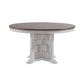 River Place - Pedestal Table Set - White