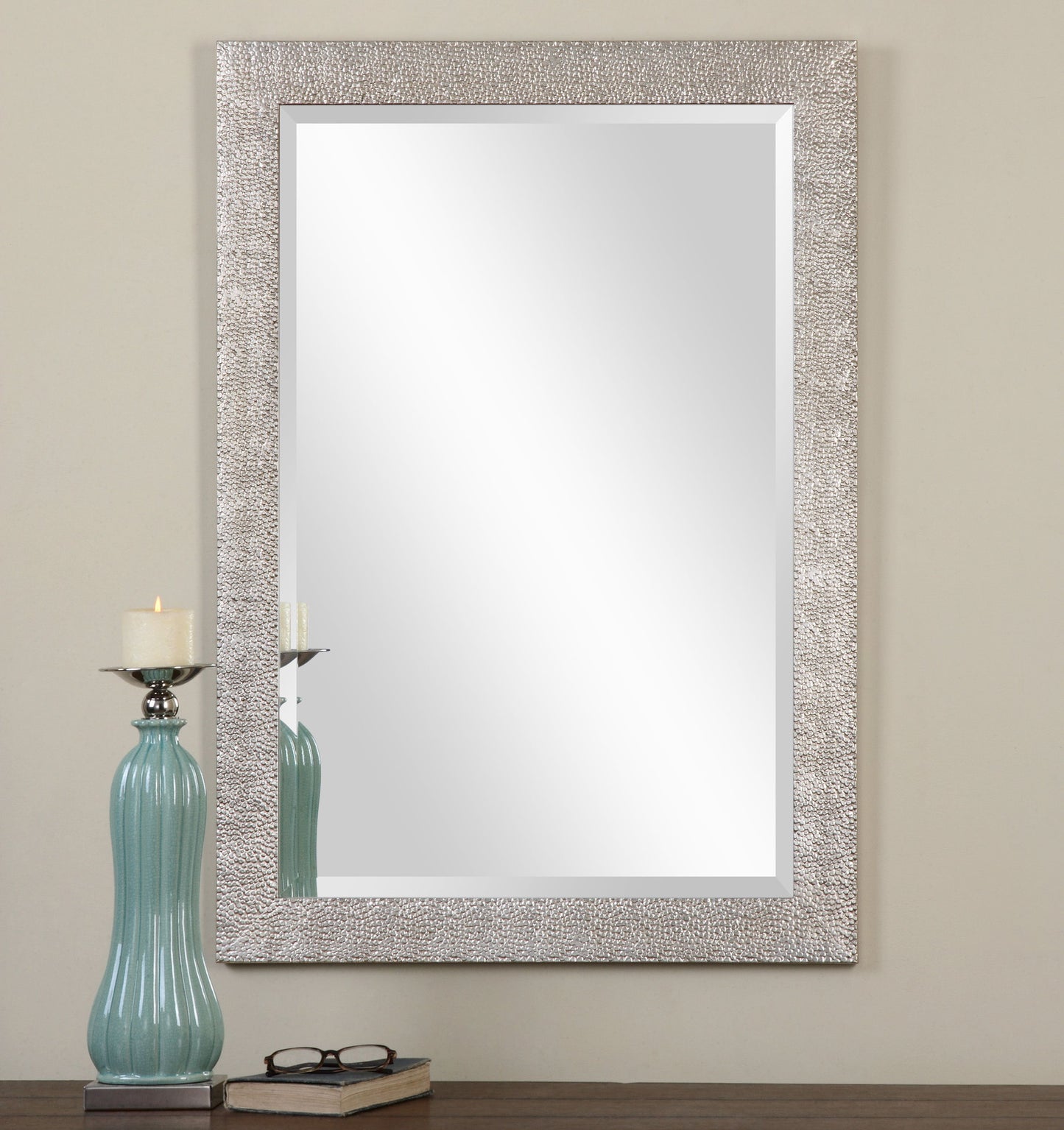 Porcius - Antiqued Mirror - Silver