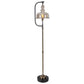 Elieser - Industrial Floor Lamp - Light Brown