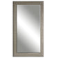 Malika - Mirror - Antique Silver