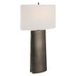 V-Groove - Modern Table Lamp - Dark Gray