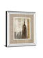 Autumn In New York By Mallett K Mirrored Frame - Dark Brown