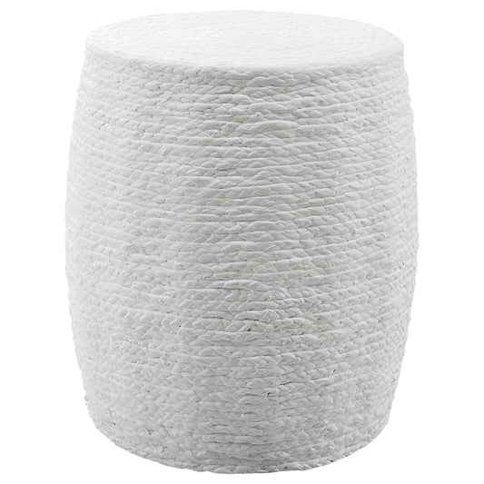 Resort - Accent Stool - White