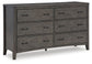 Montillan - Grayish Brown - Dresser