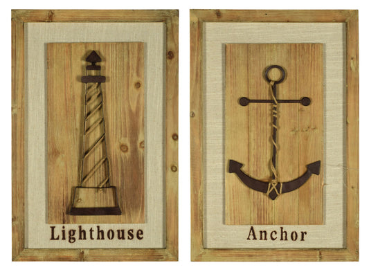 Nautical (Set of 2) - Light Brown