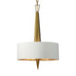 Obeliska - 3 Light Chandelier - Gold