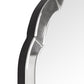 Brayden - Frameless Arched Mirror - Pearl Silver