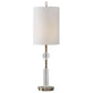 Margo - Cut Crystal Buffet Lamp - White