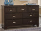 Covetown - Dark Brown - Dresser