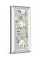 A Flower For You III By Asia Jensen - Mirrored Frame Wall Art - Light Gray