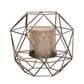 Myah - Geometric Candleholder - Gold