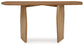 Holward - Natural - Console Sofa Table