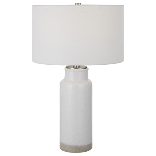 Albany - Farmhouse Table Lamp - White