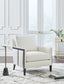 Ardenworth - Black / Ivory - Accent Chair