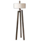 Mondovi - Modern Floor Lamp - Dark Brown