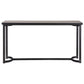 Basuto - Steel Console Table - Light Brown