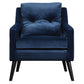 O'Brien - Velvet Armchair - Blue