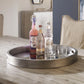 Bechet - Round Tray - Silver