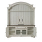 Magnolia Manor - Arched Entertainment Hutch - White