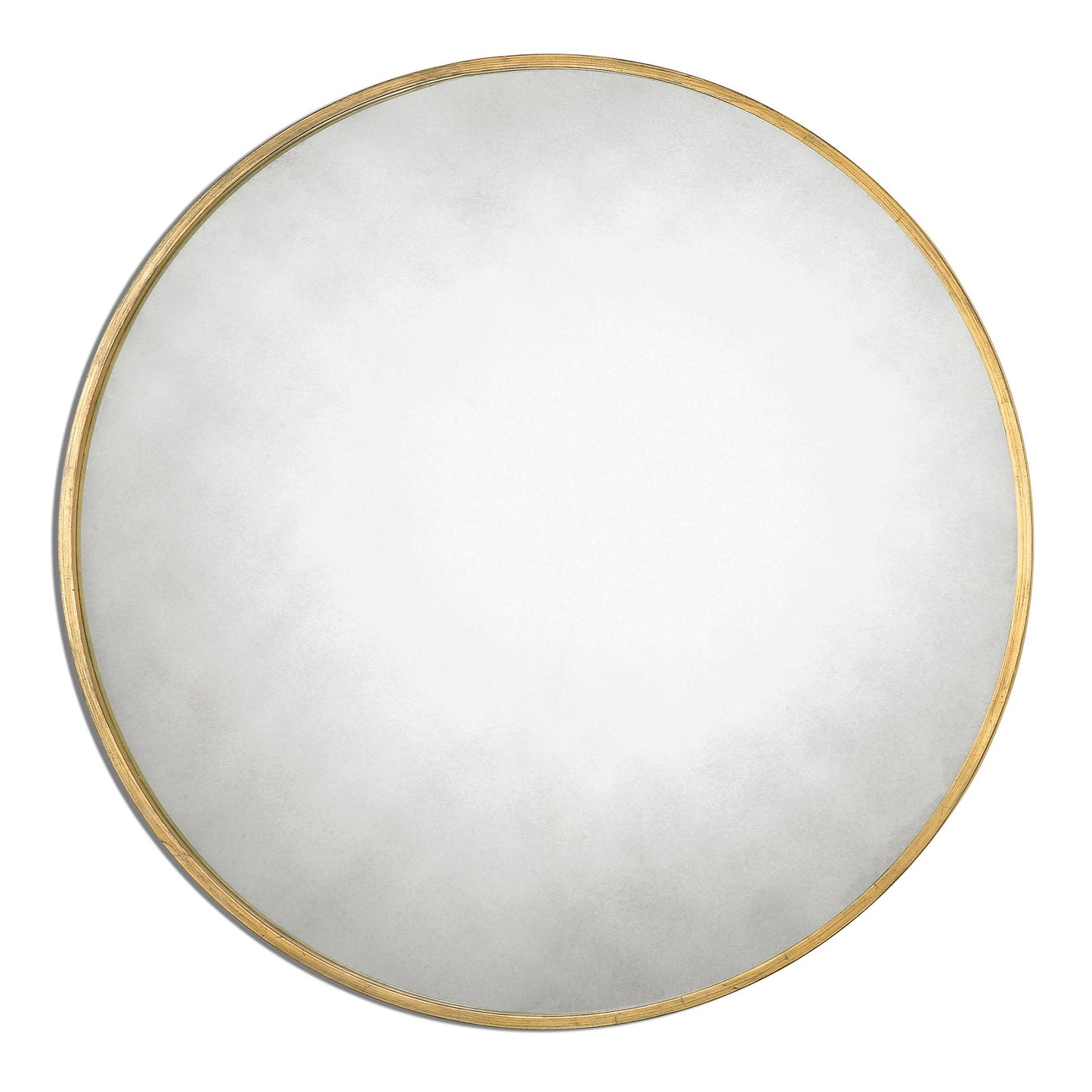 Junius - Round Mirror - Gold