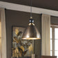 Adastra - 1 Light Pendant - Antique Brass