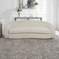 Capra - Art Deco White Sofa