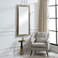 Farrow - Copper Industrial Mirror - Gold