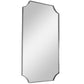 Lennox - Scalloped Corner Mirror - Nickel