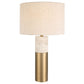 Gravitas - Elegant Brass & Stone Lamp