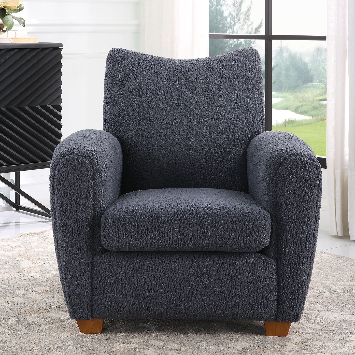 Teddy - Slate Accent Chair