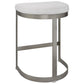 Ivanna - Backless Counter Stool - Silver