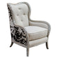 Chalina - High Back Armchair - White