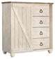 Willowton - Whitewash - Dressing Chest