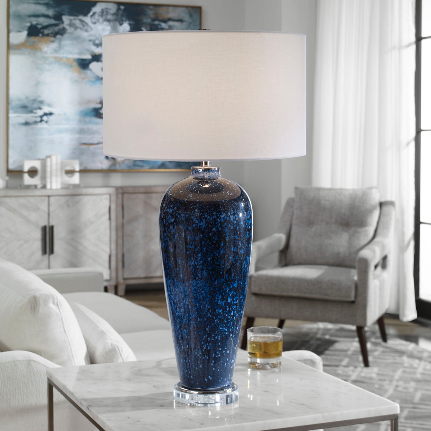 Stargazer - Table Lamp - Cobalt Navy