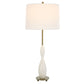 Annora - Glossy Table Lamp - White