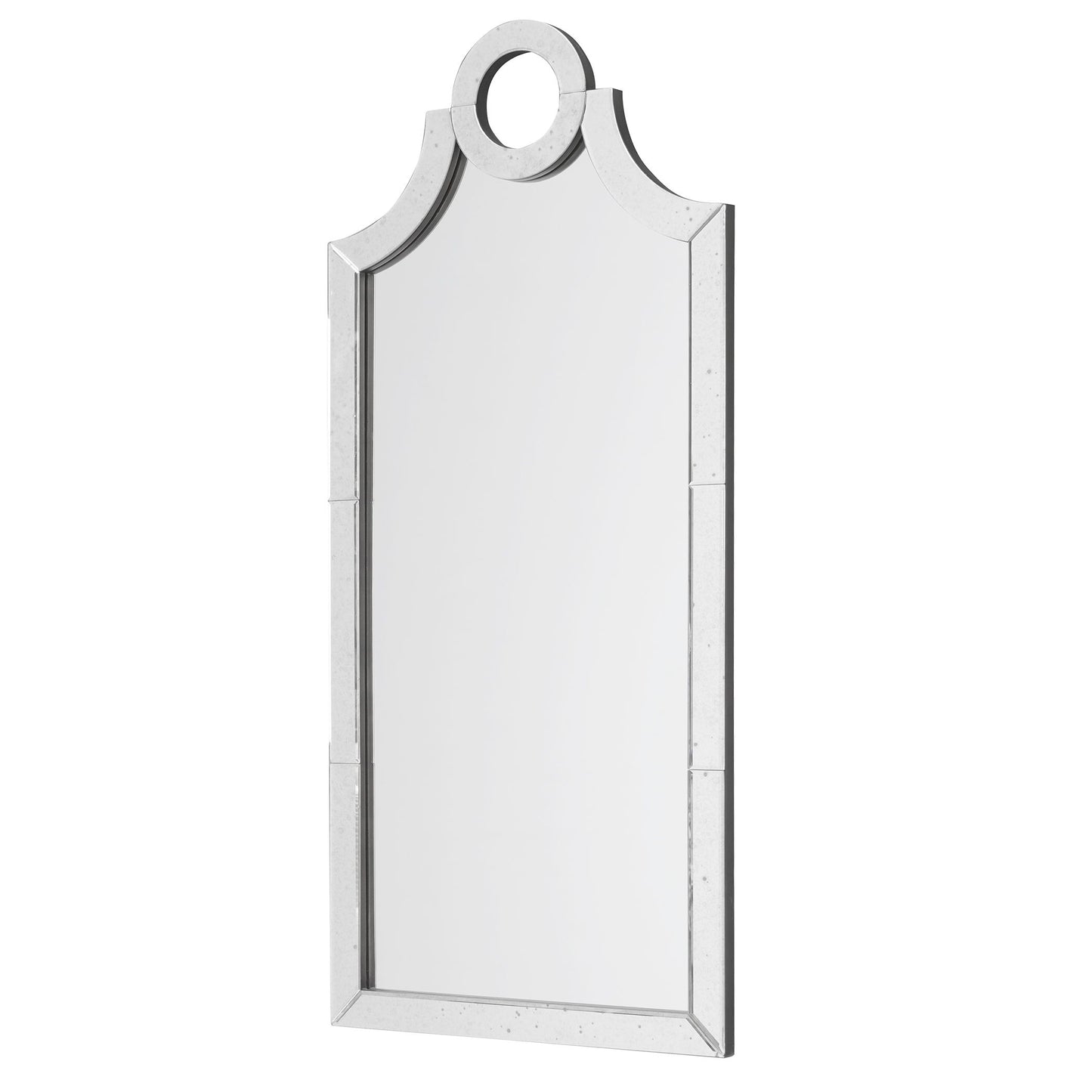 Acacius - Arched Mirror - Pearl Silver