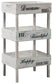 Yulton - Antique White - Storage Shelf